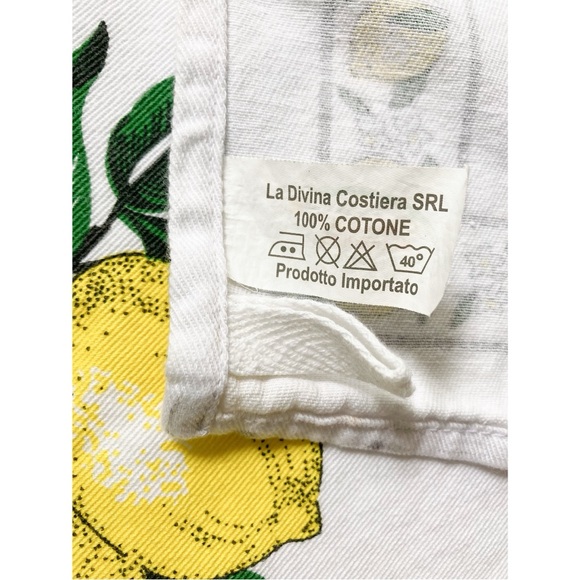 Vintage Limoncello Recipe Tea Towel Oversized Kitchen Towel Lemon Towel Cotton - Picture 7 of 8